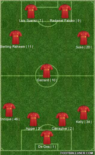 Liverpool Formation 2013