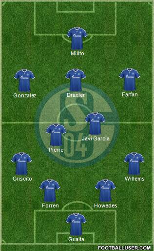 FC Schalke 04 Formation 2013