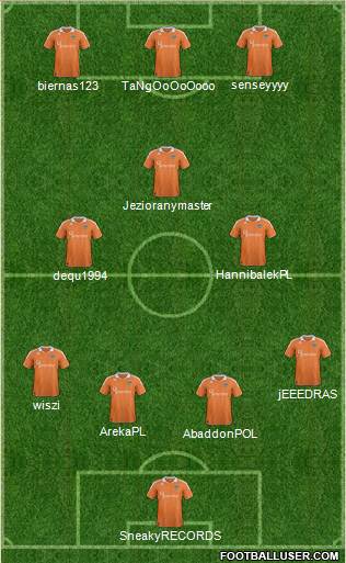 Houston Dynamo Formation 2013