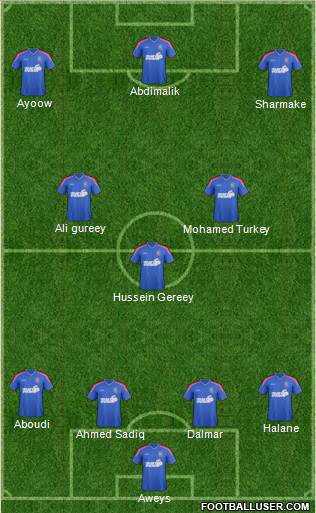 Ipswich Town Formation 2013