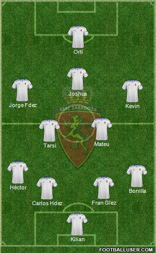 R. Zaragoza S.A.D. Formation 2013