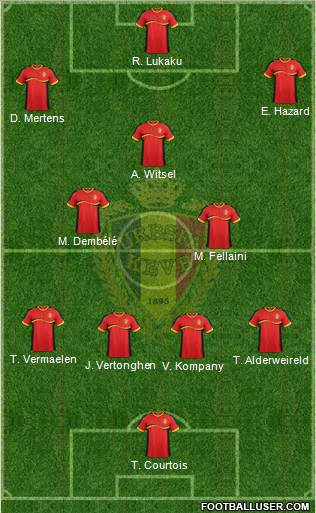 Belgium Formation 2013