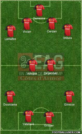 En Avant de Guingamp Formation 2013