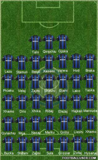 F.C. Internazionale Formation 2013