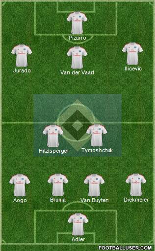 Hamburger SV Formation 2013