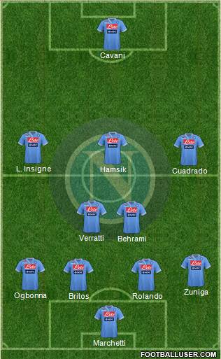Napoli Formation 2013