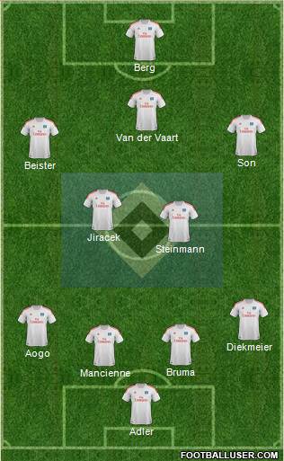 Hamburger SV Formation 2013