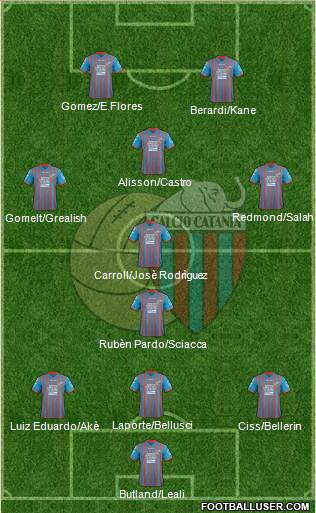 Catania Formation 2013