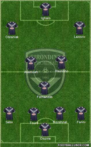 FC Girondins de Bordeaux Formation 2013