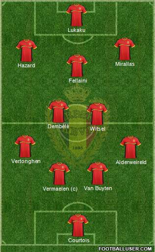 Belgium Formation 2013