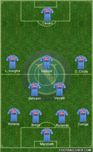 Napoli Formation 2013