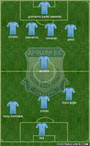 AMO Apollon Limassol Formation 2013