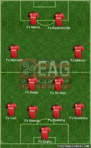 En Avant de Guingamp Formation 2013