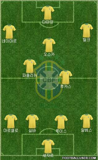 Brazil Formation 2013