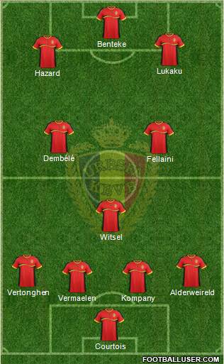 Belgium Formation 2013