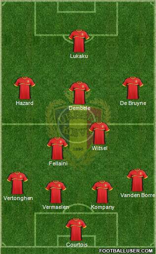 Belgium Formation 2013