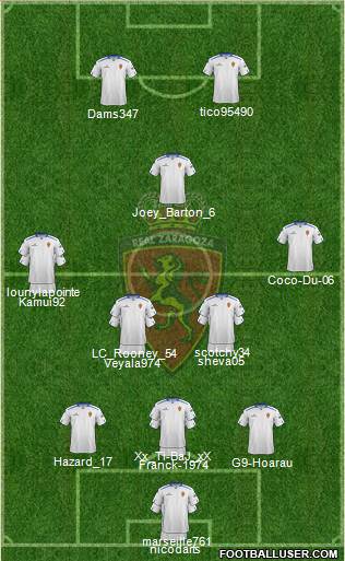 R. Zaragoza S.A.D. Formation 2013