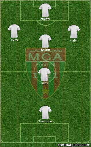 Mouloudia Club d'Alger Formation 2013