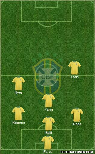 Brazil Formation 2013