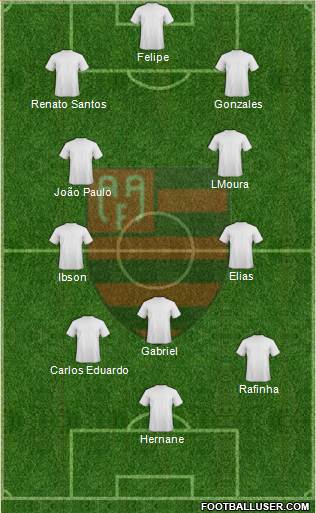 AA Flamengo Formation 2013
