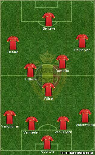 Belgium Formation 2013