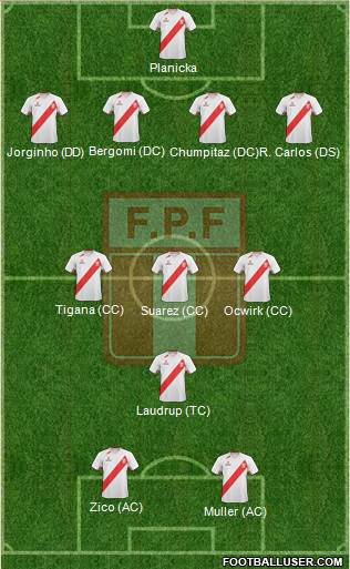 Peru Formation 2013