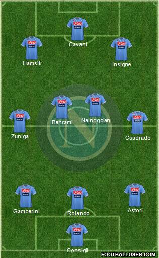 Napoli Formation 2013