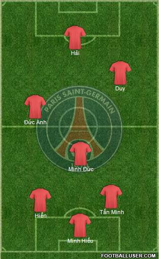 Paris Saint-Germain Formation 2013