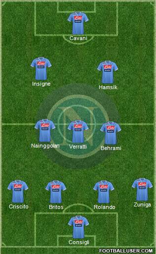 Napoli Formation 2013