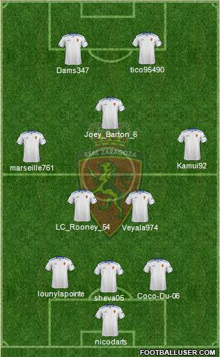 R. Zaragoza S.A.D. Formation 2013