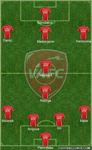 Valenciennes Football Club Formation 2013