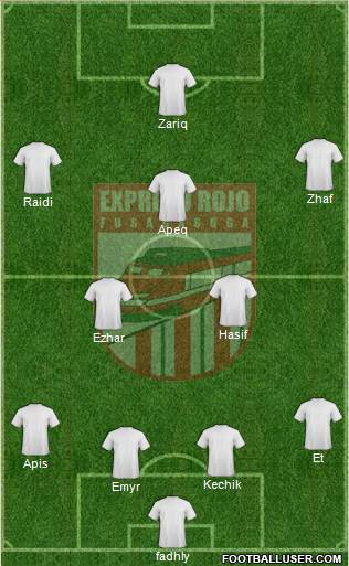 CD Expreso Rojo Formation 2013