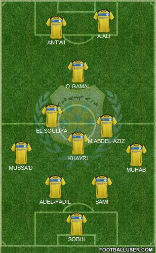 Ismaily Sporting Club Formation 2013