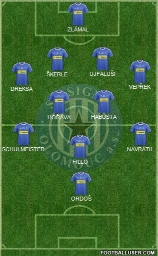 Sigma Olomouc football formation