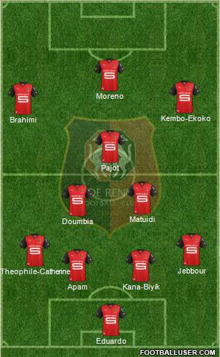 Stade Rennais Football Club Formation 2013