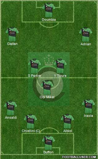 KSV Cercle Brugge Formation 2013