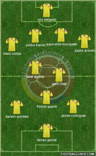 Colombia Formation 2013