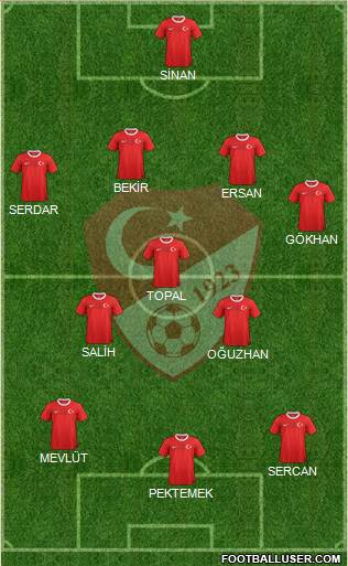 Turkey Formation 2013