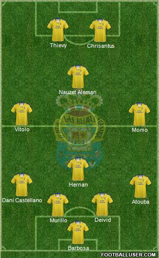 U.D. Las Palmas S.A.D. Formation 2013