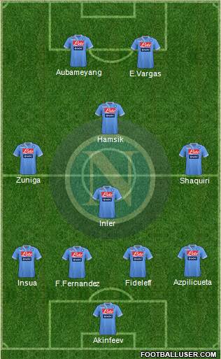 Napoli Formation 2013