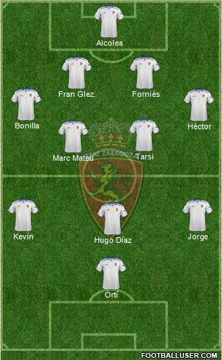 R. Zaragoza S.A.D. Formation 2013
