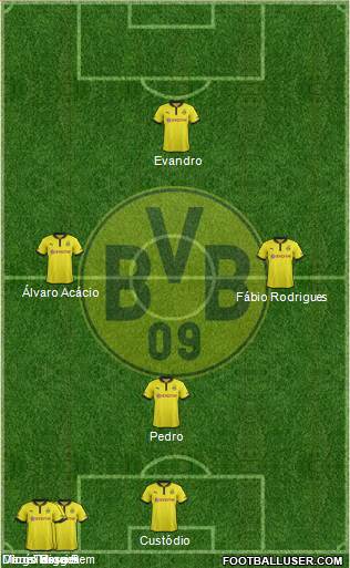 Borussia Dortmund Formation 2013
