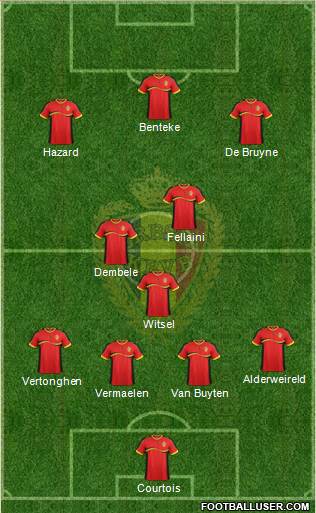 Belgium Formation 2013