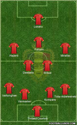 Belgium Formation 2013