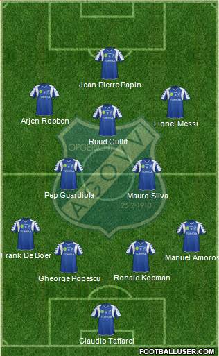 AGOVV Apeldoorn Formation 2013