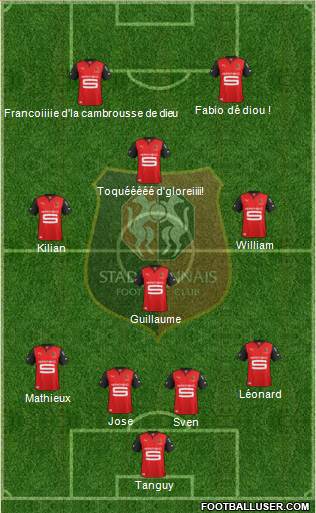Stade Rennais Football Club Formation 2013