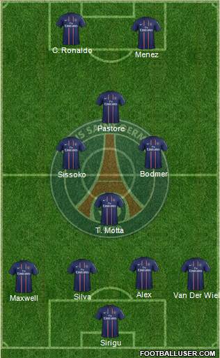 Paris Saint-Germain Formation 2013