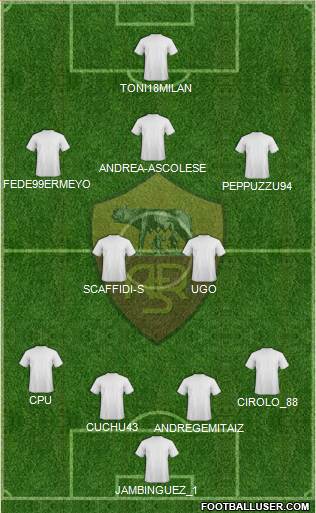 AS Roma Formation 2013