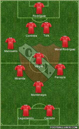 Independiente Formation 2013