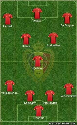 Belgium Formation 2013